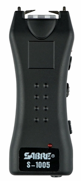 2-in-1 Stun Gun and Flashlight with Belt Holster