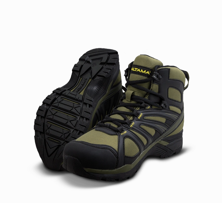 Altama Tactical Boots - Aboottabad Trail Mid - Hunter Green