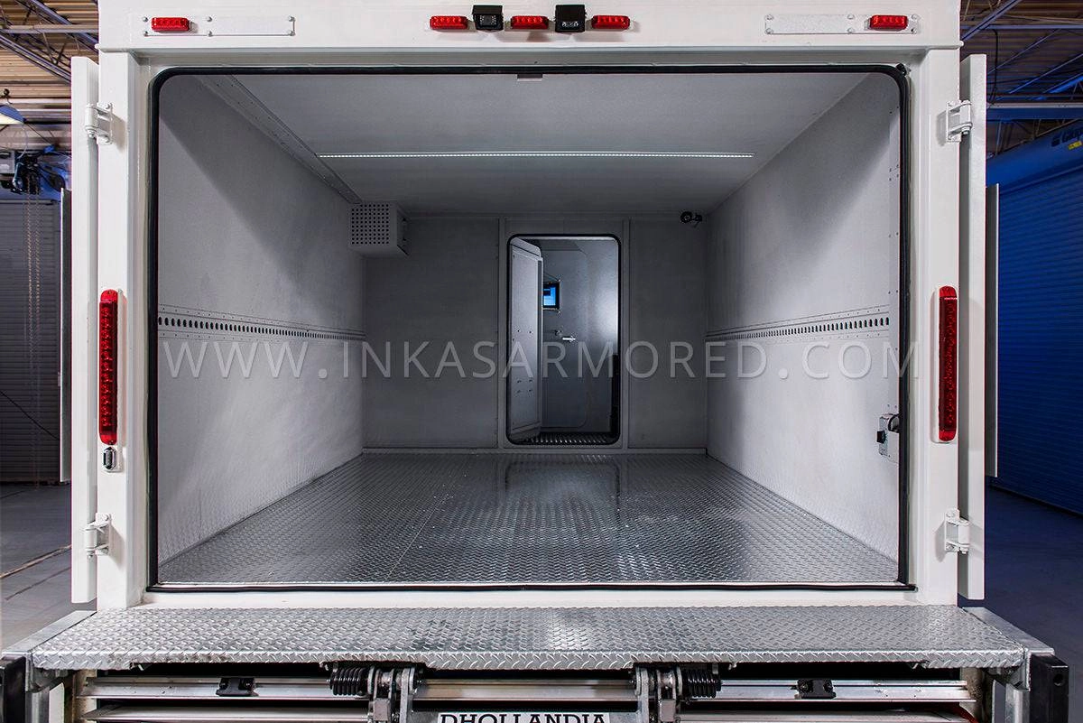 Armored Hino 338 Cash In Transit Van