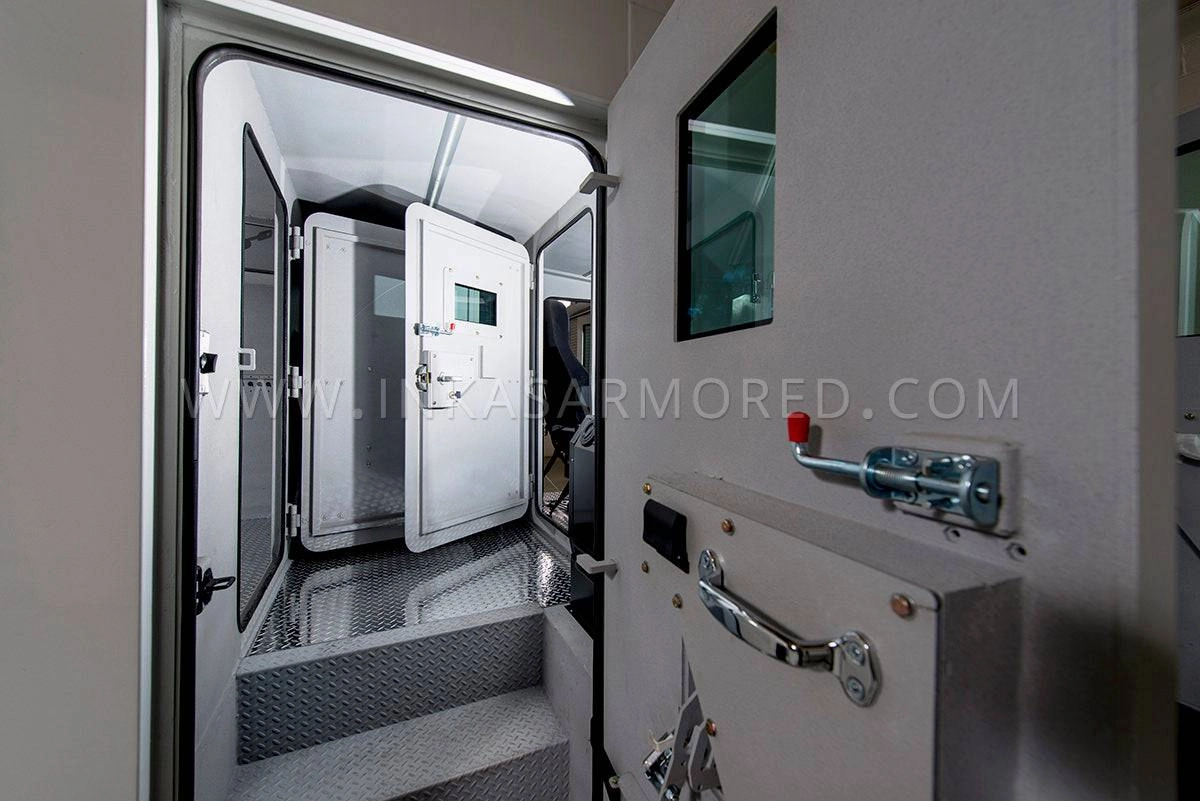 Armored Hino 338 Cash In Transit Van