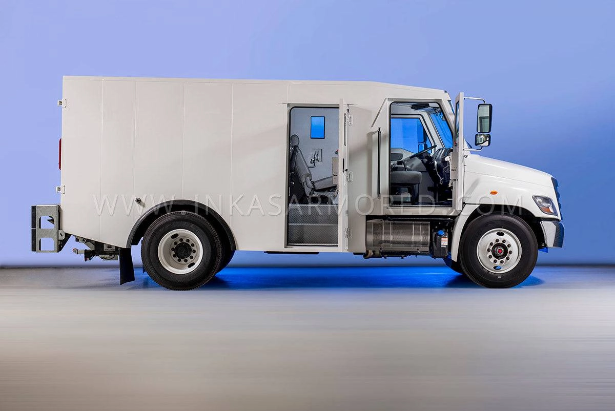 Armored Hino 338 Cash In Transit Van