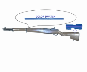 Blueguns FSM1 - M1 GARAND Replica Training Gun (30-60 Day Lead Time) in BLUE Color ONLY
