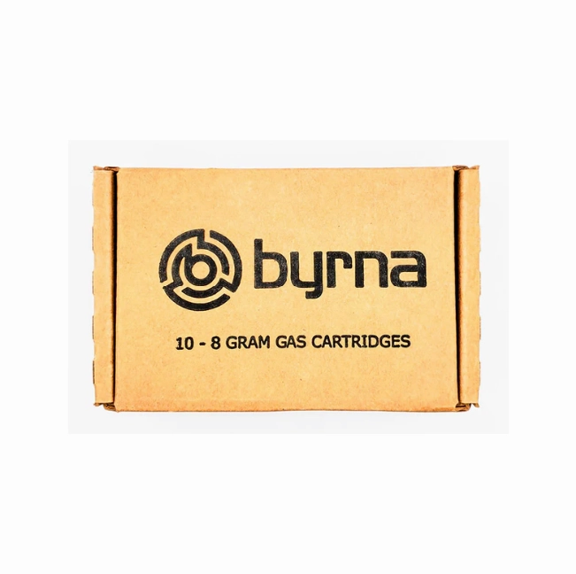 BYRNA 8 GRAM CO2 CARTRIDGES   OILER 10 Pack