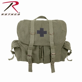 Compact Weekender Backpack With Cross