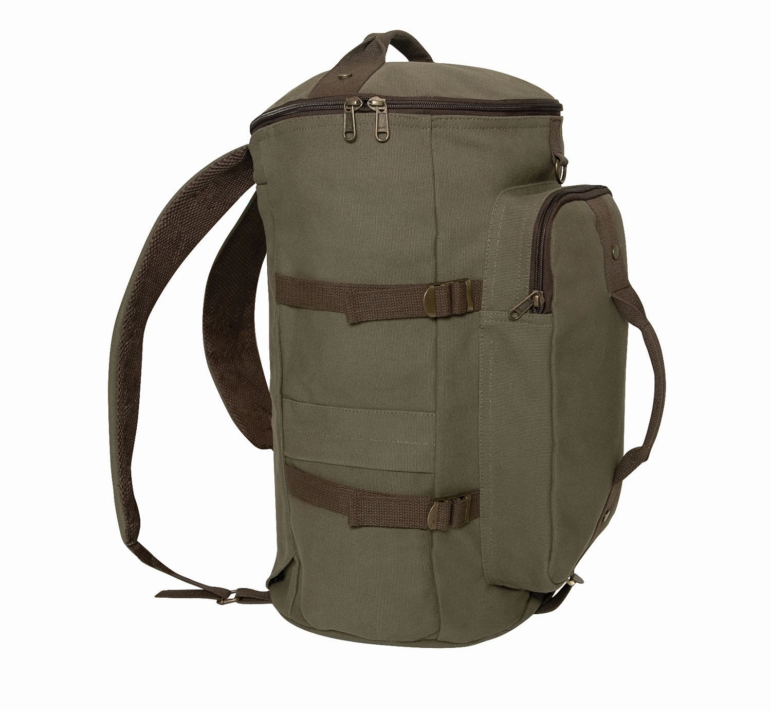 Convertible Canvas Duffle / Backpack - 19 Inches