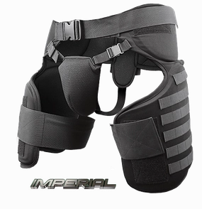 Damascus Gear TG40 Imperial Thigh/Groin Protector w/ MOLLE System - Black