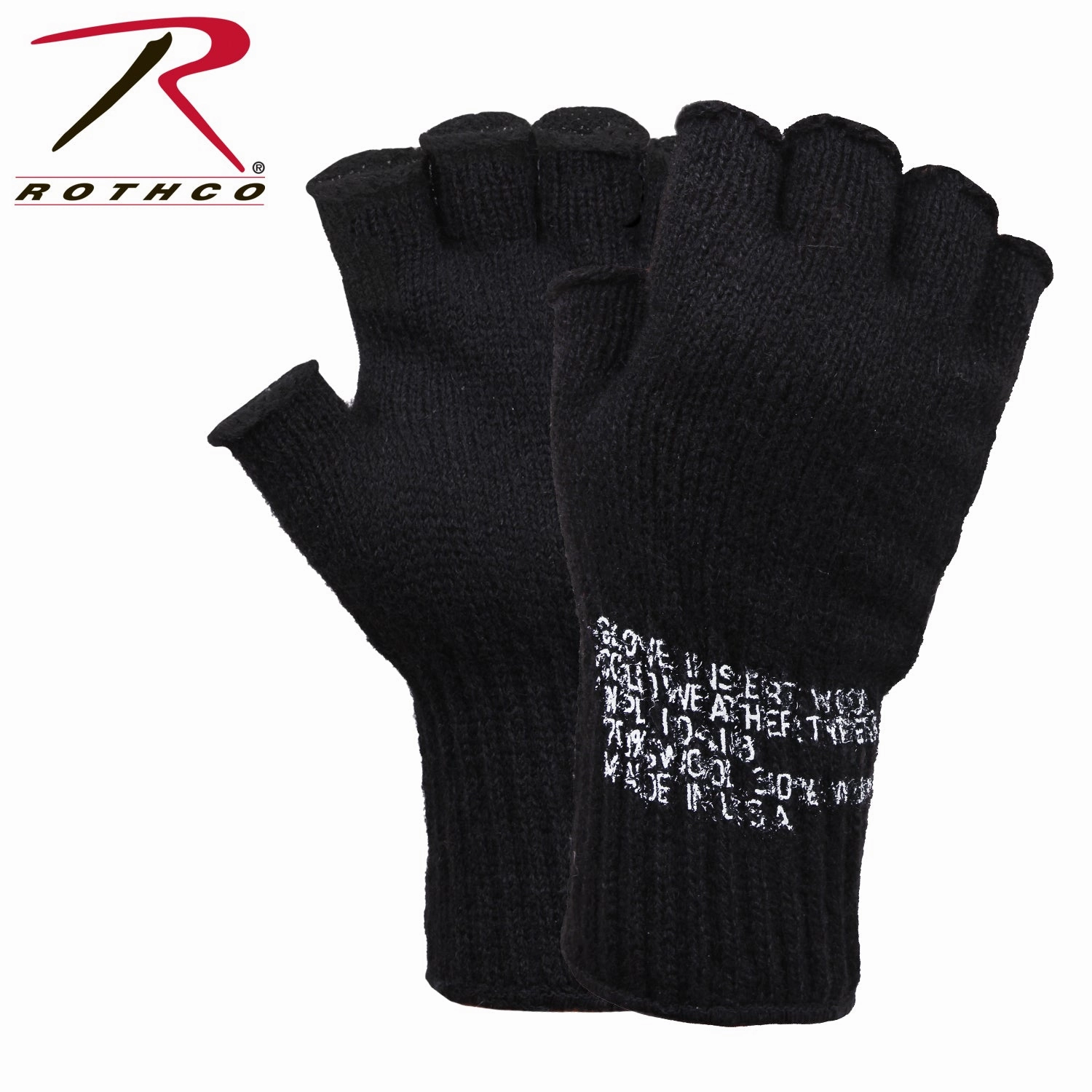 Fingerless Wool Gloves