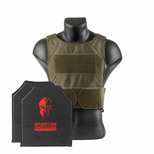 Flex Fused Core IIIA Soft Body Armor and Spartan DL Concealment Plate Carrier