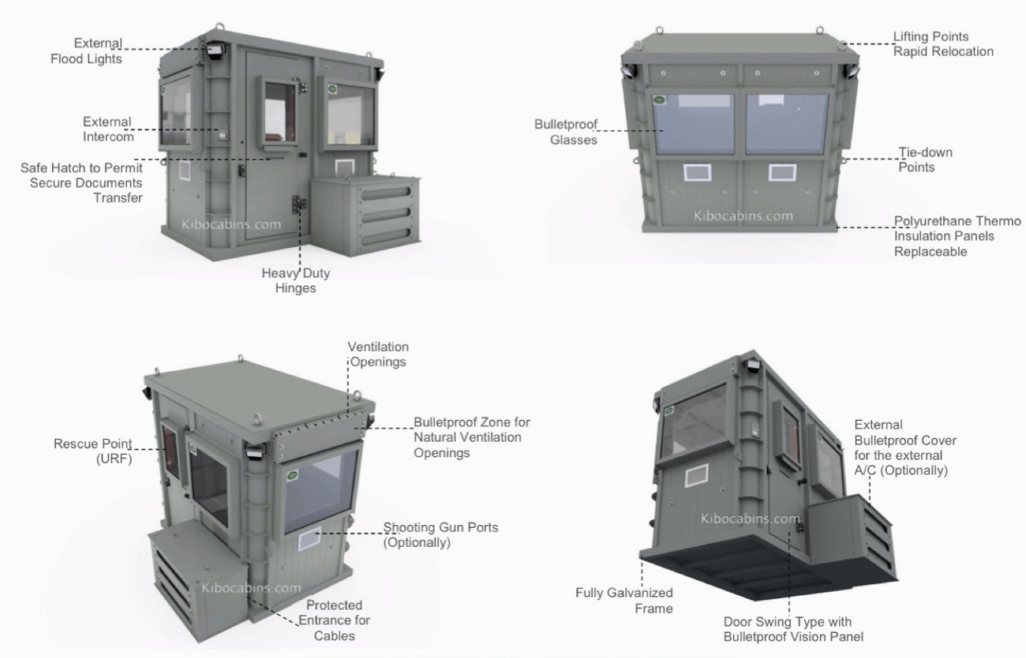 Four-man  Focus Kf1 Ballistic Cabin