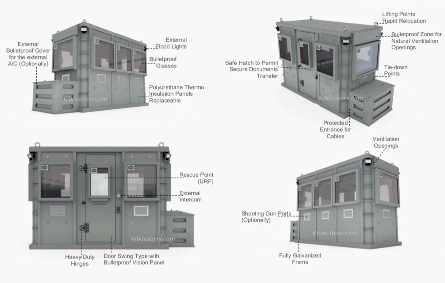 Four-man  Focus Kf1 Ballistic Cabin