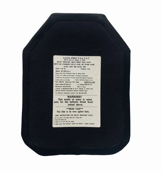 Hard Armor Plate NIJ Level III 