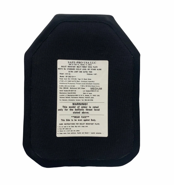 Hard Armor Plate NIJ Level III 