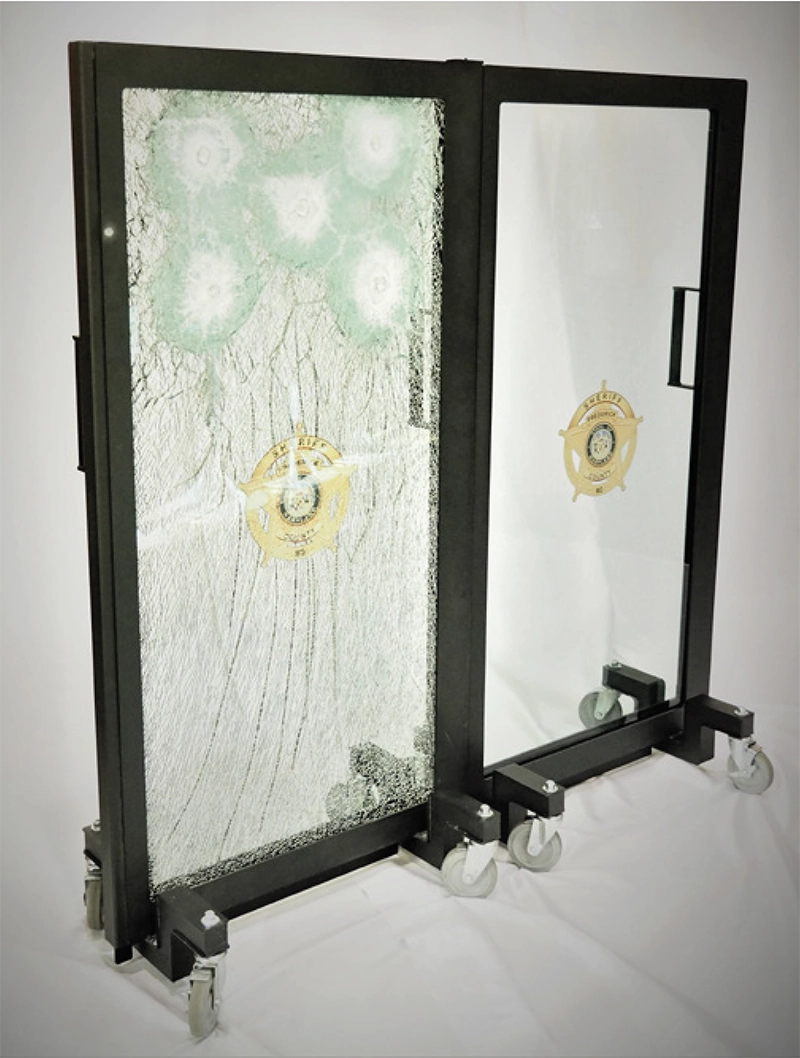 Level III and UL Level 8 Ballistic Glass Panel