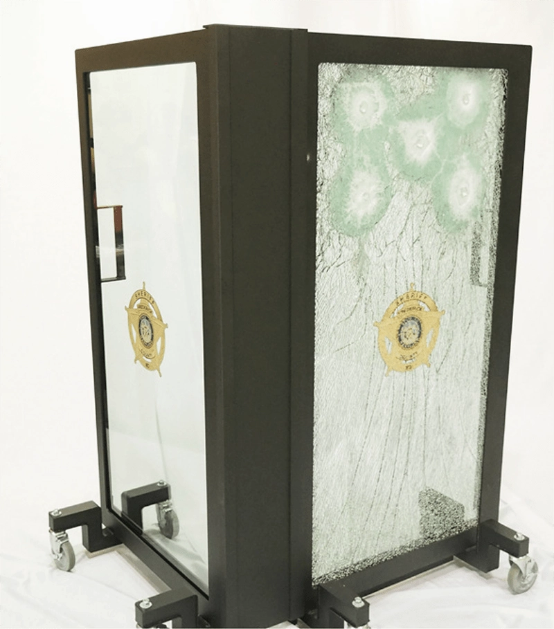 Level III and UL Level 8 Ballistic Glass Panel
