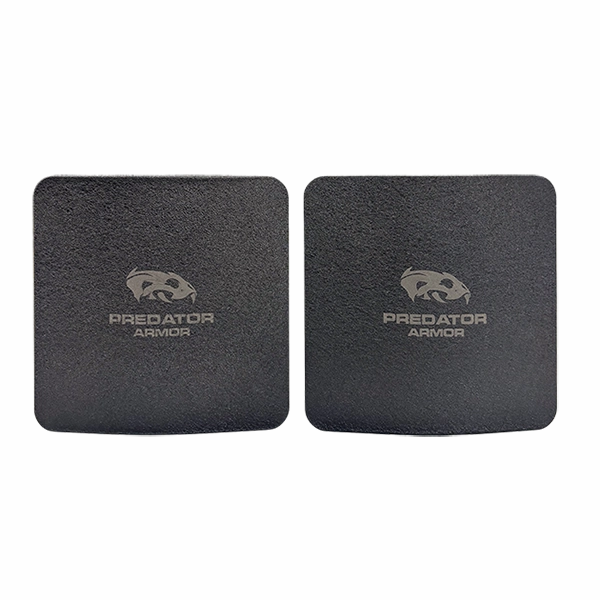 Level III Steel Side Plate (6x6) - Kevlar Wrapped