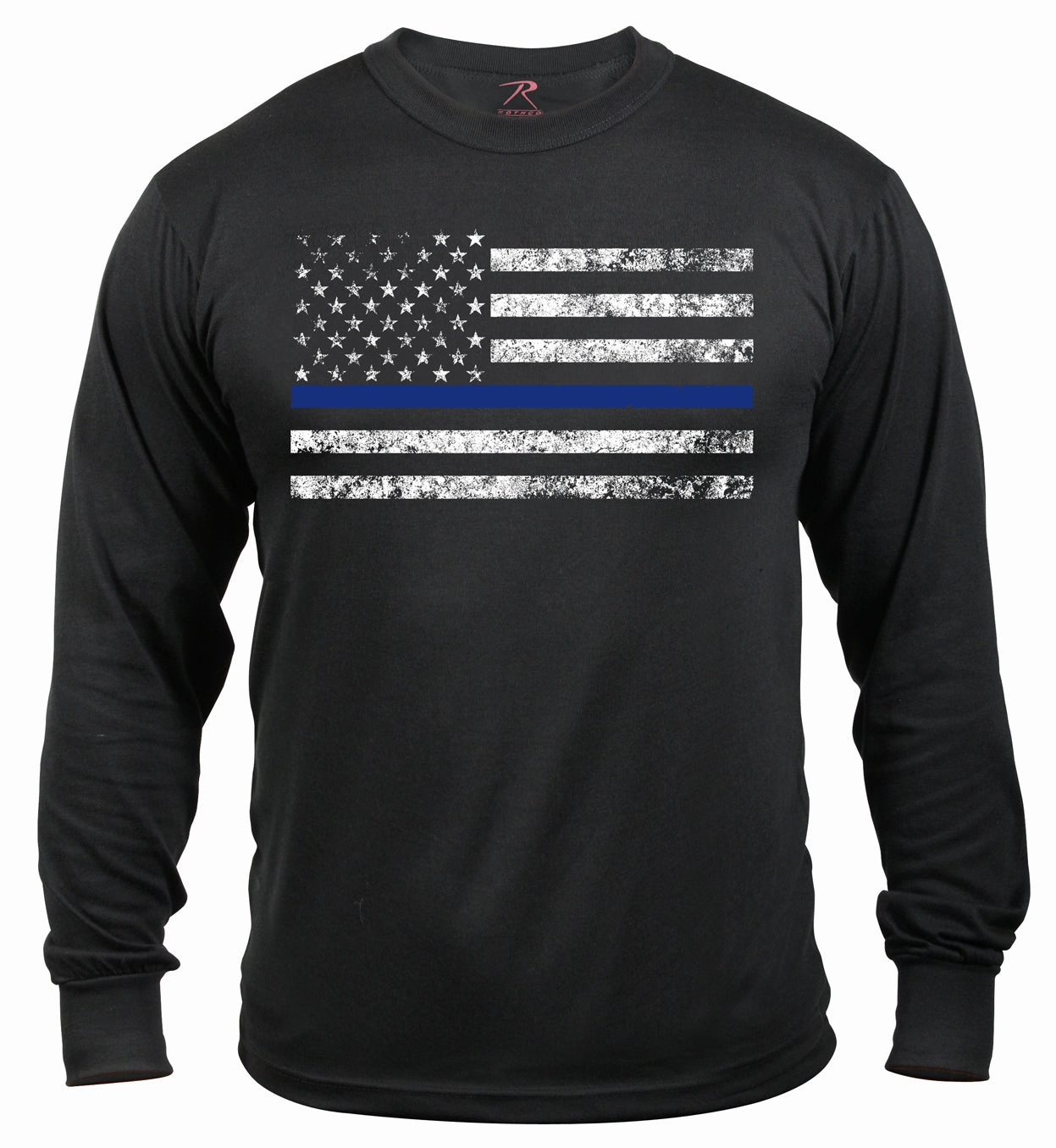 Long Sleeve Thin Blue Line T-Shirt