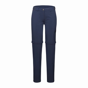 Mammut Damen Runbold Zip Off Hose. Marine. 40