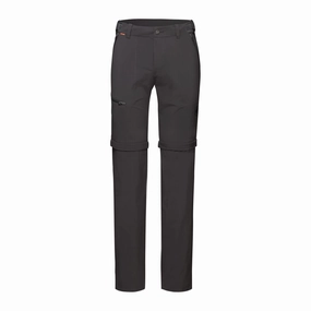 Mammut Herren Runbold Zip Off Pants Men Wanderhose. Phantom. 48