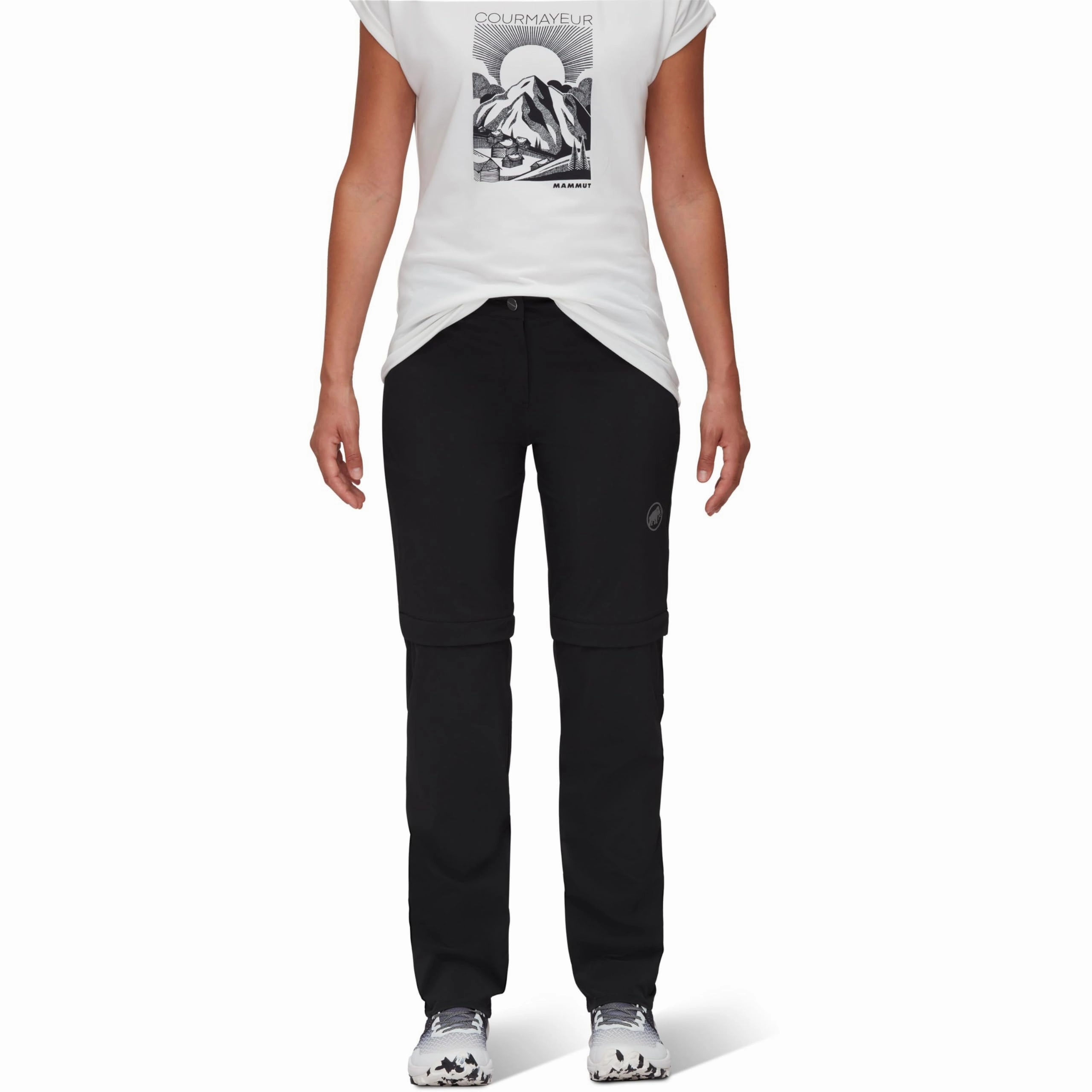 Mammut Runbold Zip-Off-Hose Damen schwarz