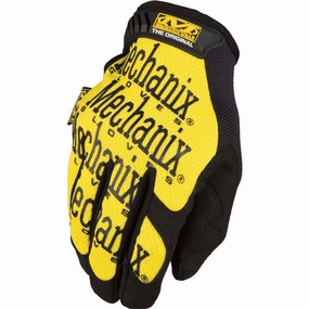 Mechanix Wear MG-01-008 Yellow The Original Work Gloves - Small