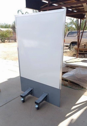 Mobile Ballistic White Board