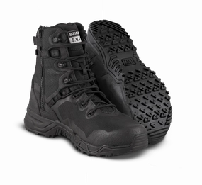 Original SWAT Tactical Police Alpha Fury 8 Side Zip Boots - 177501
