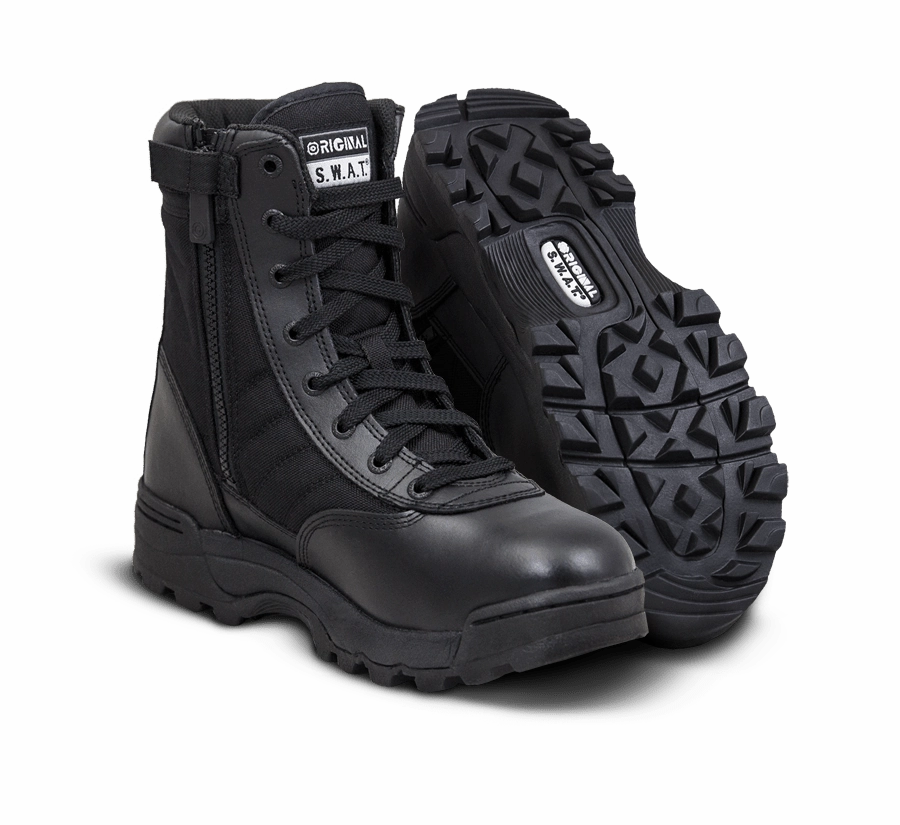 Original SWAT Tactical Police Classic 9 Side-Zip Boots - 115201