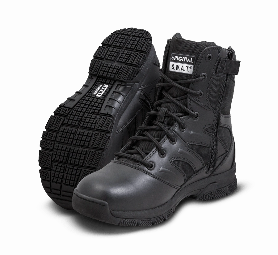 Original SWAT Tactical Police Force 8 Side Zip Boots - 155201