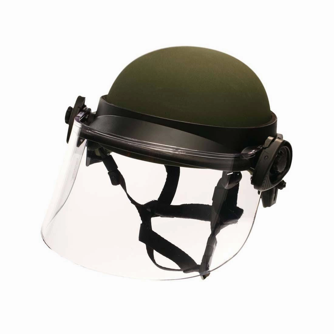 Paulson DK6-X.250AFS Riot Face Shields