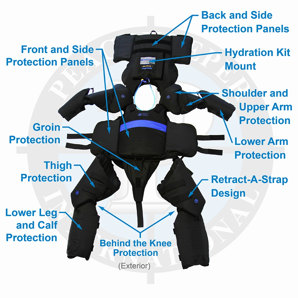 Peacekeeper Pro-FLEX Instructor Training Suit W/ Poron Technology Padding