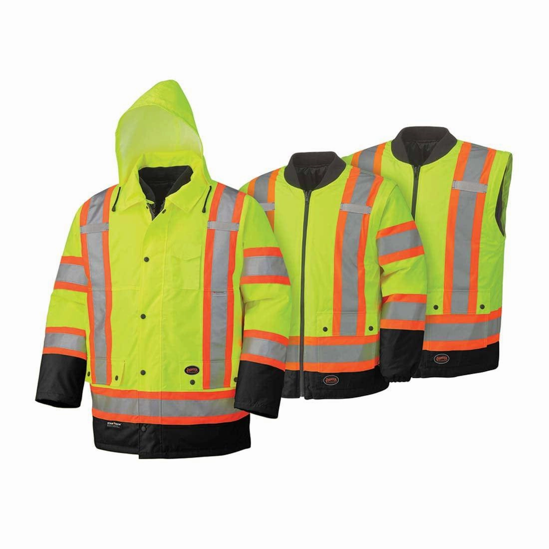 Pioneer Hi-Viz 6-In 1 Parka