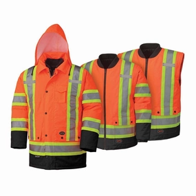 Pioneer Hi-Viz 6-In 1 Parka