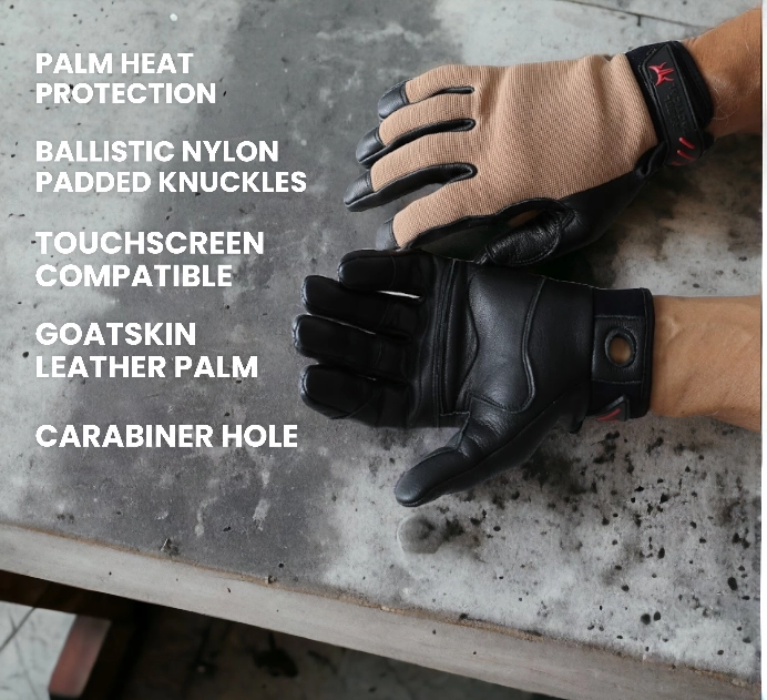 Rebel Tactical Descender  Lightweight Rappel Tactical Gloves