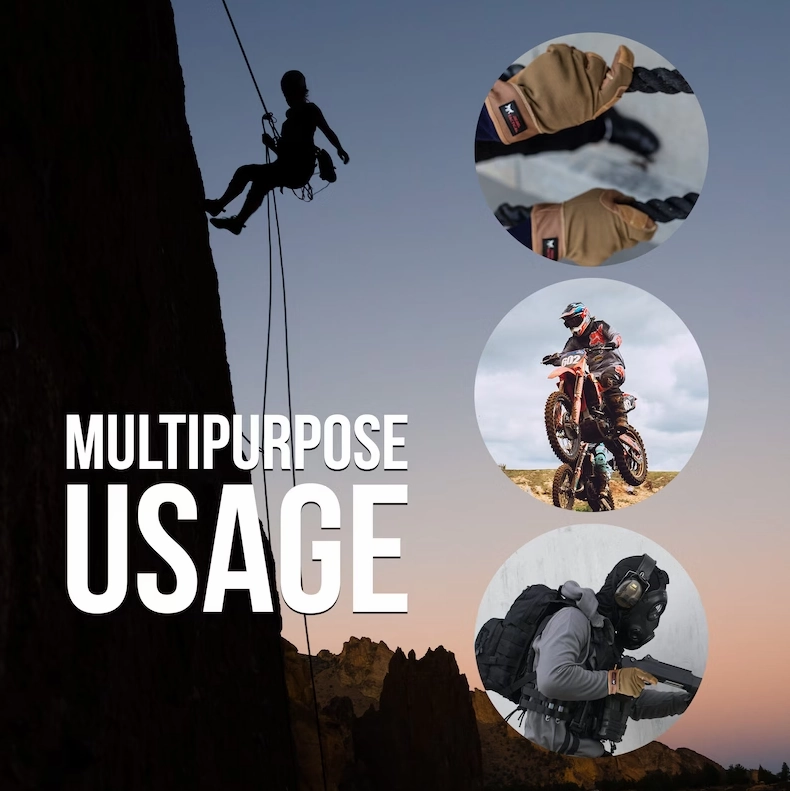 Rebel Tactical Rappel Gloves