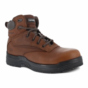 Rockport Men's More Energy 6 Plain Toe Waterproof Work Boot - RK6628