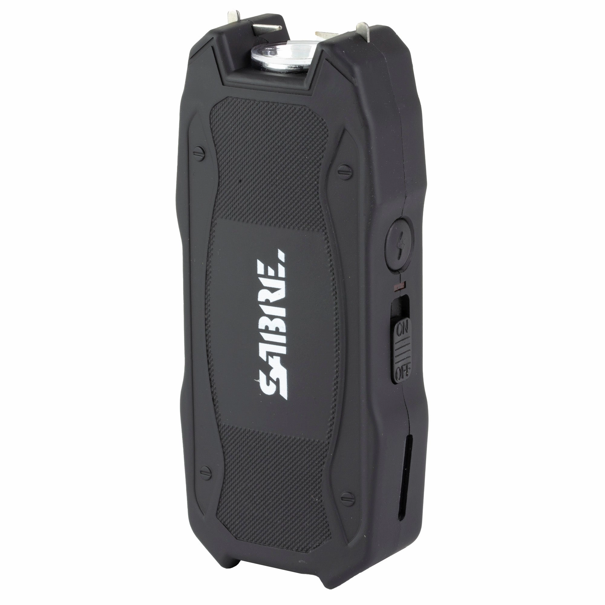 Sabre. Stun Gun. 1.5 uC Stun Gun w/ Battery Indicator. Black