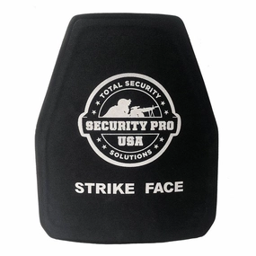 SecPro 3500 Ceramic Plate 10 x 12 NIJ IV Shooter Cut