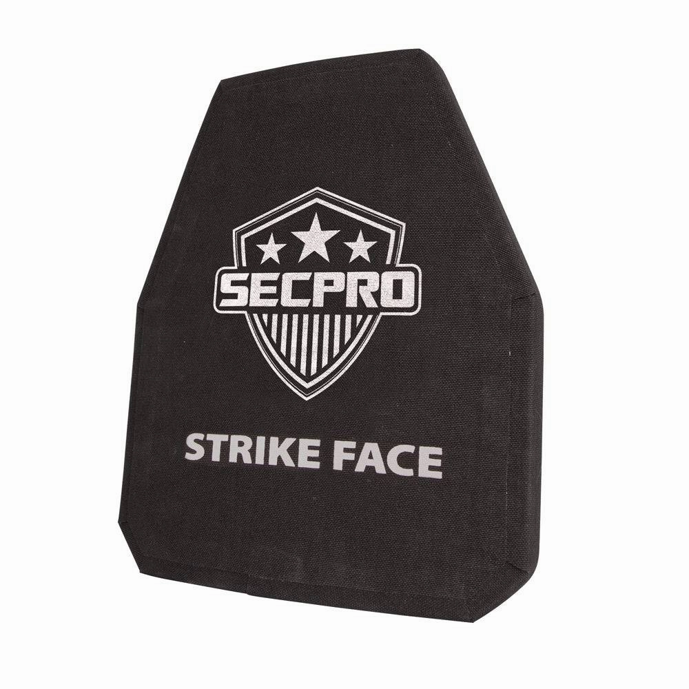 SecPro Lightweight Spectra Multi Curve Shooters Cut Stand Alone Level III Hard Armor Plate