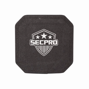SecPro Lightweight Tensylon Single Curve Shooters Cut Hard Armor Side Plate