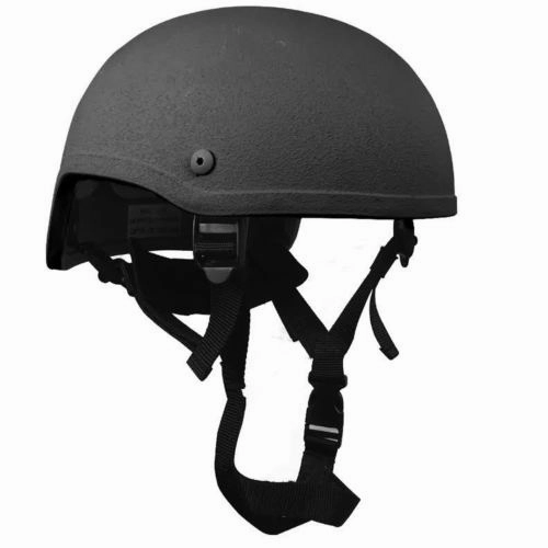 SecPro MICH ACH Ballistic Helmet Level IIIA  High Cut-MFY-2021-Medium(Black)