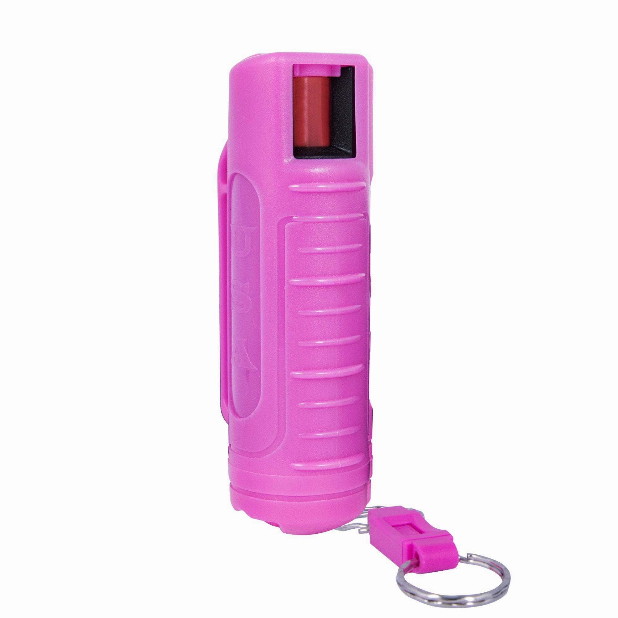 SecPro Pepper Spray 0.5 Key Chain unit 10% Level III Ballistic Stream 2M (SHU)