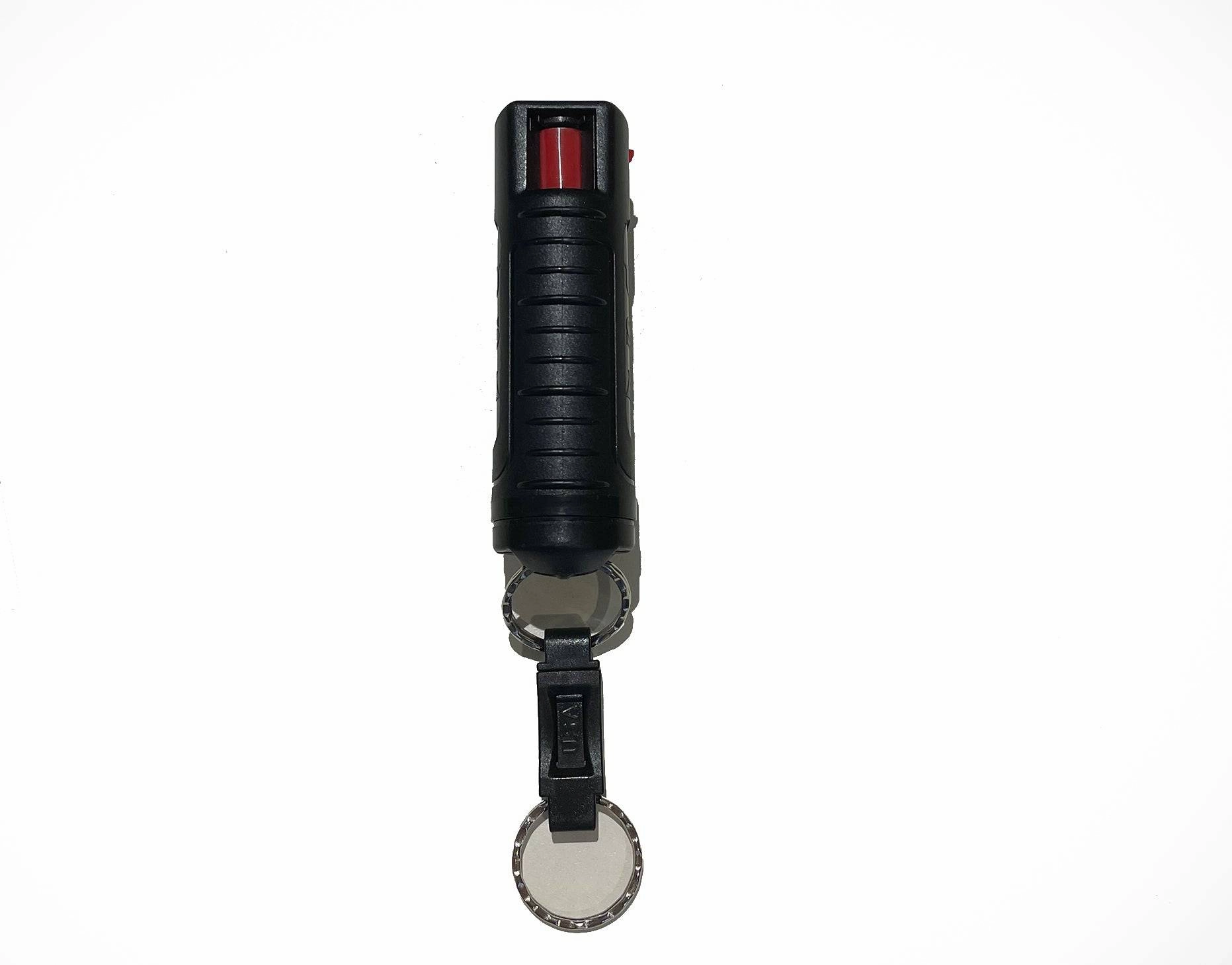 SecPro Pepper Spray 0.5 Key Chain unit 10% Level III Ballistic Stream 2M (SHU)