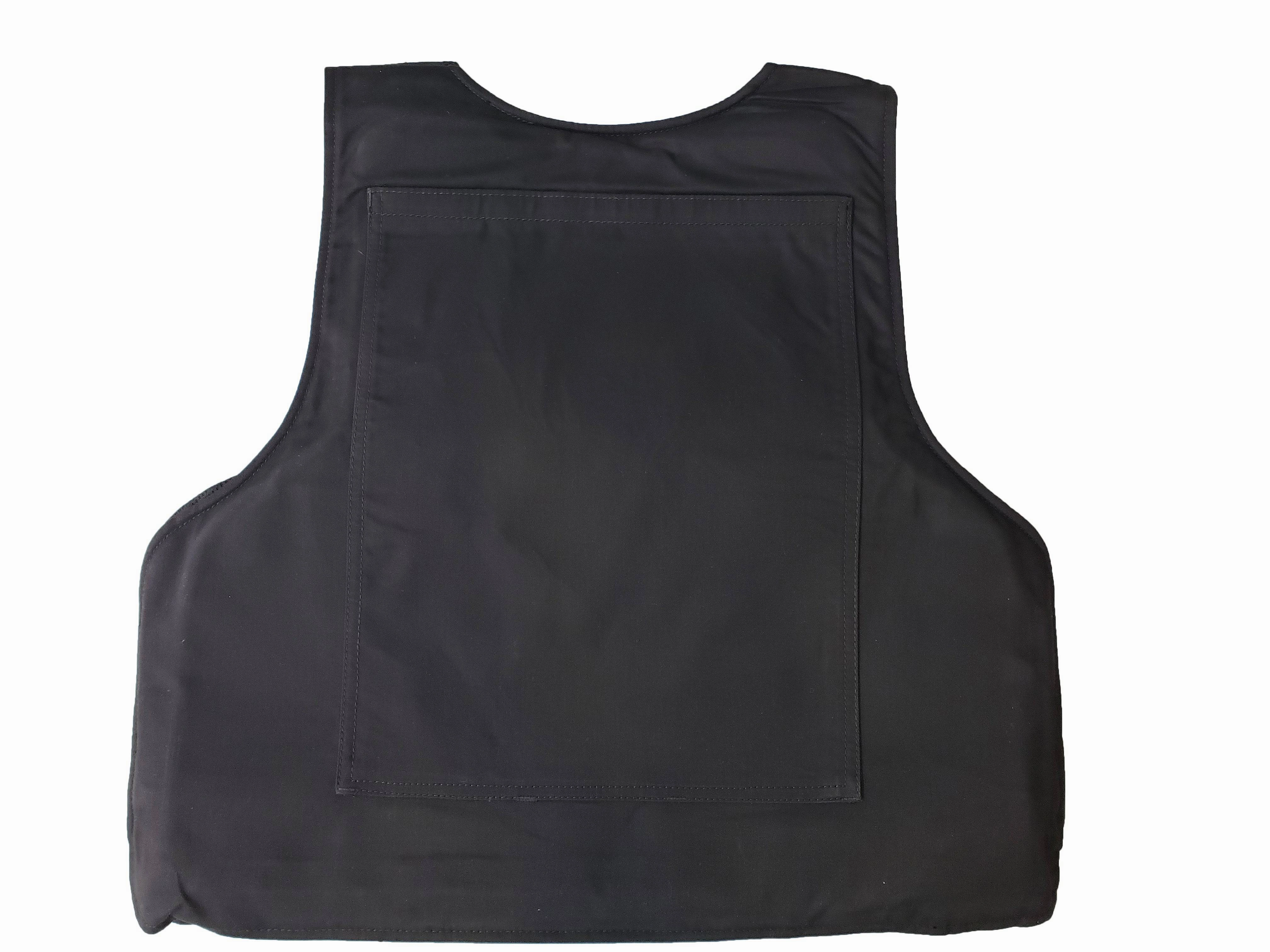SecPro Personal Concealable Vest NIJ Level II soft armor- Large (Black. 2014)