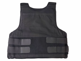 SecPro Personal Concealable Vest NIJ Level II soft armor- Large (Black. 2014)