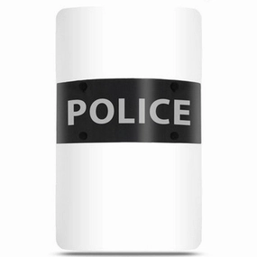 SecPro Police Riot Shield Police Marked Decal