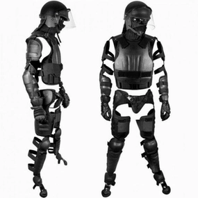 Secpro Riot Gear Suit Complete - SPD#DKC216 - 2XL (Black)