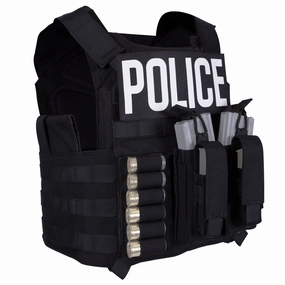 SecPro S.W.A.T. Plate Carrier - Police Decal