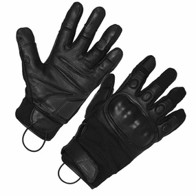 SecPro Shooter Special Hard Knuckle Leather Gloves