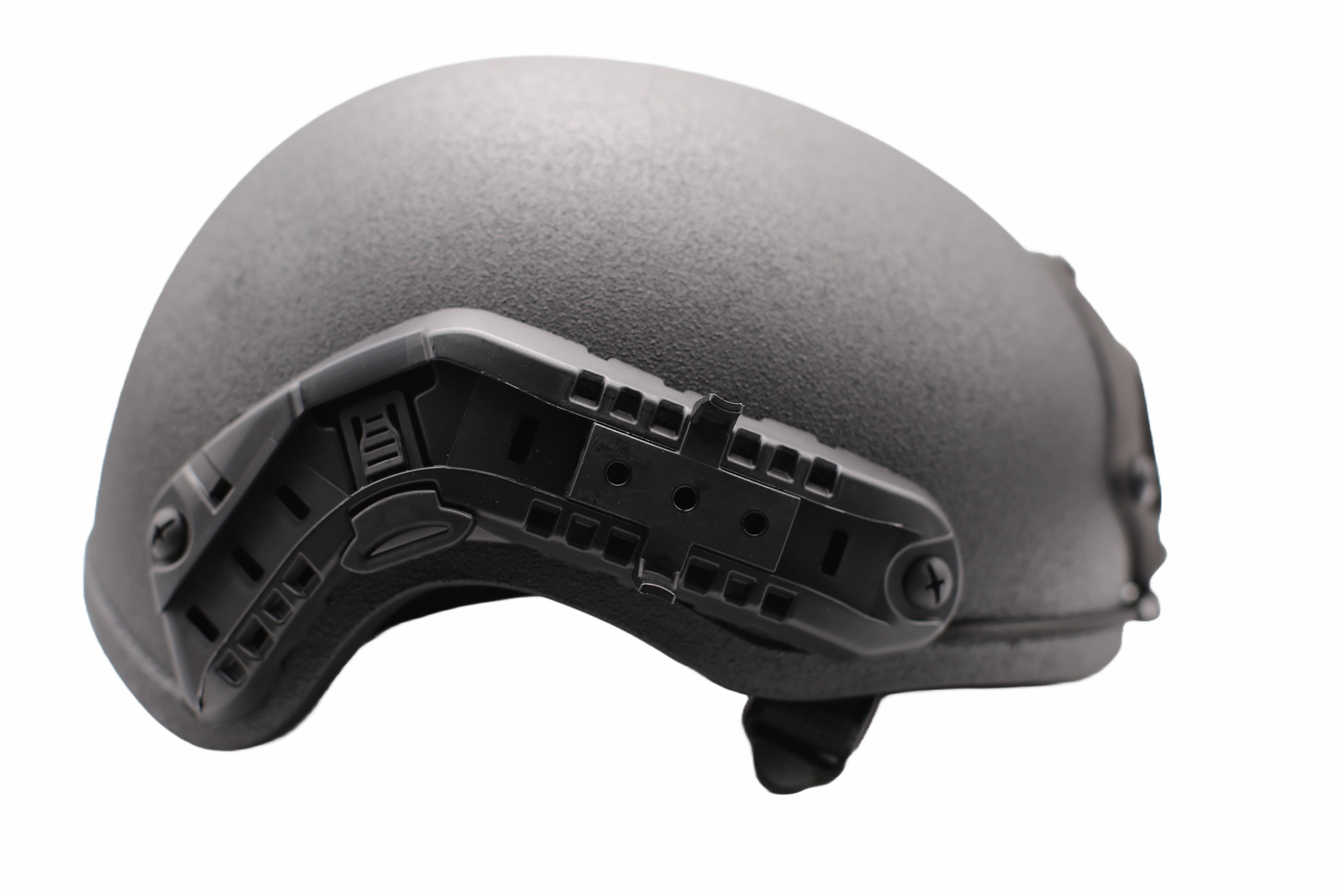 SecPro Special OPS Ballisitic Helmet HighcutLevel IIIA -Incudes Rails and NVG Bracket-MFY 2024-Medium(Black)