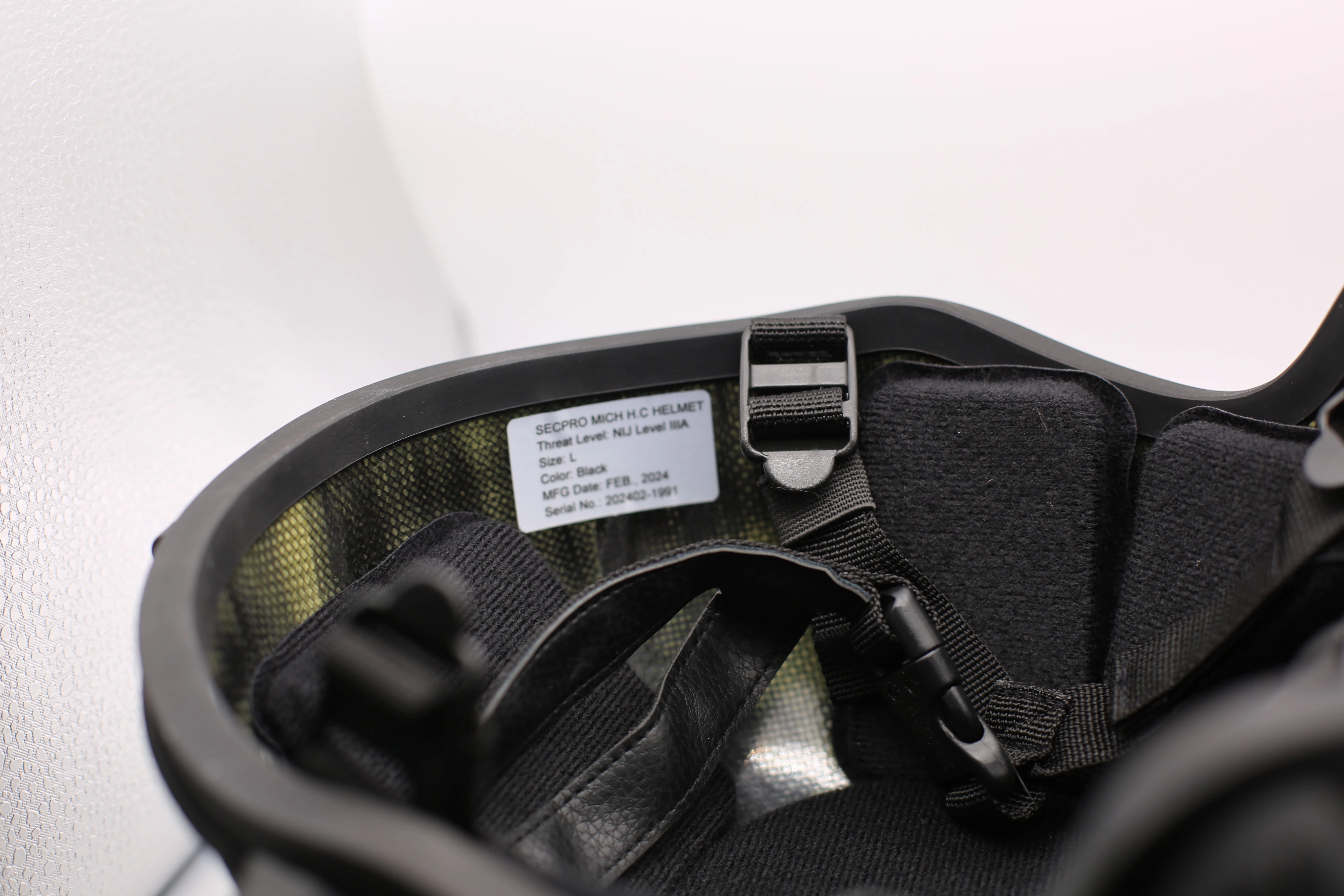 SecPro Special Ops Ballistic Helmet Level IIIA